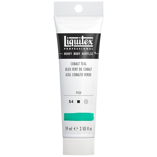 Image of Liquitex Professional Heavy Body Acrylic Paint, 2-oz Tube, Cobalt Teal
