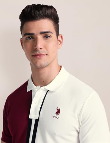 Image of U.S. Polo ASSN. Men's Cotton Slim Fit Shirt