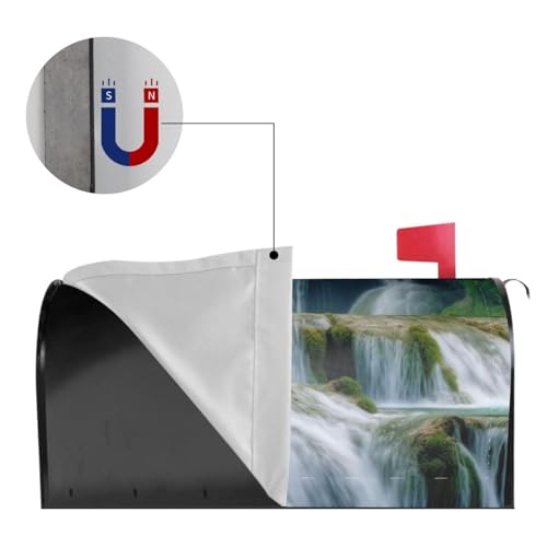 Housse de boîte aux lettres cascade pour décoration jardin extérieur