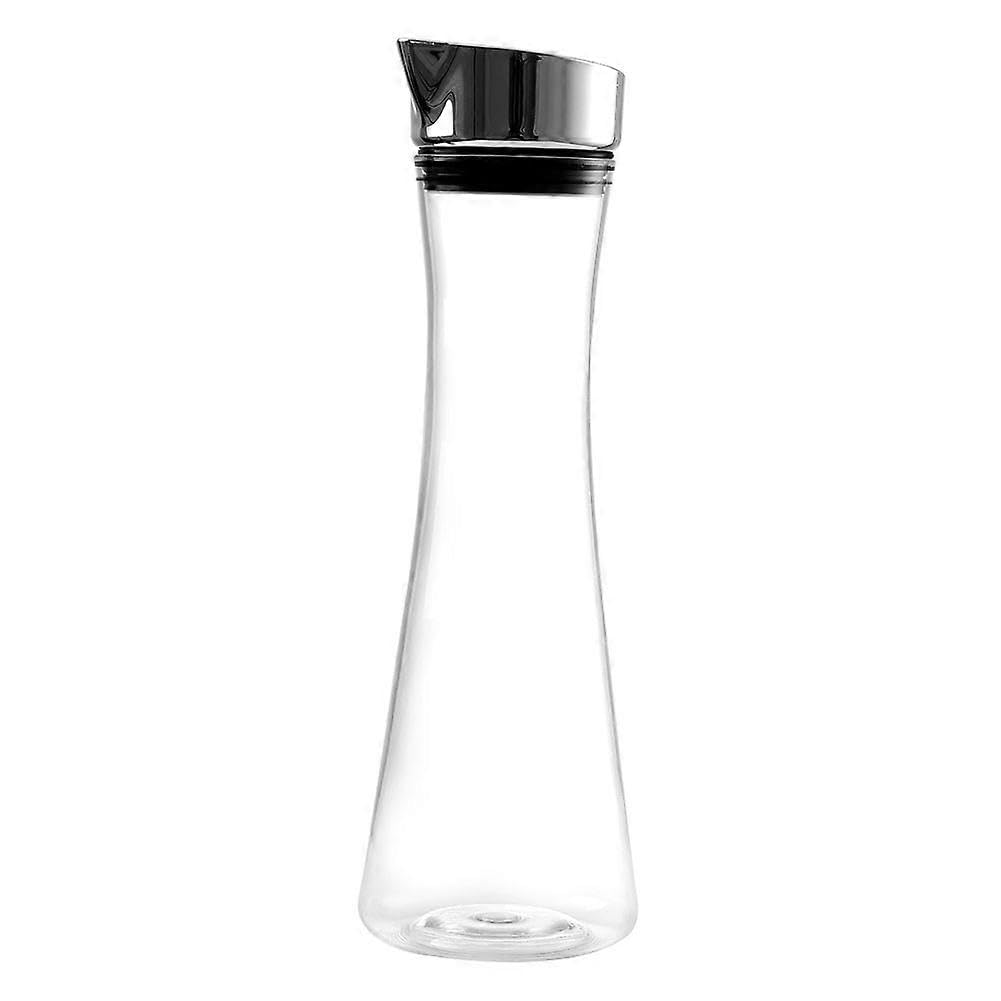 JOYHAPPST 0.8L PC Transparent Juice Bottle Transparent Juice Bottle Water Jug Juice Jug with Lid