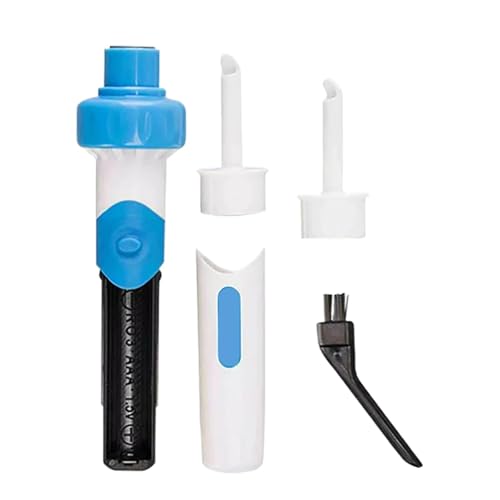 Ohrenschmalz Entferner, Elektrisch Ohrenreiniger, Sicheres Und Weiches Ear Cleaner, Sicheres Weiches Ohrenreiniger mit Sauger und Waschbaren Ersatzköpfen Für Kinder Und Erwachsene Ohre Reinigung
