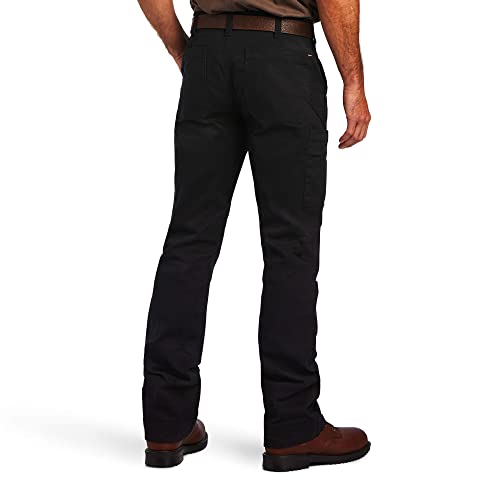Image of Ariat Mens Rebar M5 Straight Durastretch Washed Twill Dungaree Straight Leg Pant
