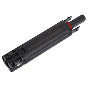 Ubersweet MXGZ PV Fuse Connectors Excellent Electrical Conductivity 1000V Inline Galvanized Pure Copper Connector Residential PV Fuse Holder (10A)