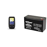 Garmin Striker Plus 4 with Dual-Beam Transducer and ExpertPower 12v 7ah Rechargeable Sealed Lead Acid Battery