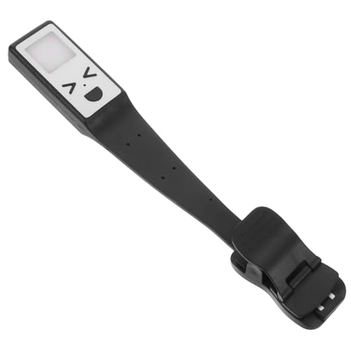 Mobestech LED Book Light Clip Rechargeable Dimmable Reading Light with Flexible Neck for Home Office and College Use Convenient Book Lamp with Clip Design