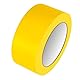GTSE Bodenmarkierungsband 50 mm x 33 m Gelb 0,15 mm dick – Tanzflächen, Fitnessstudios, Lager - 1 Rolle