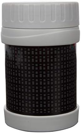 Bentology Stainless Steel Insulated Lunch 13 oz Jar for Kids –Large Leak-Proof Storage Container for Hot & Cold Food, Soups, Liquids - BPA Free - Fits Most Lunch Boxes and Bags - Black