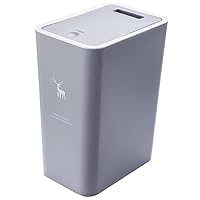 15L Mülleimer Mit Deckel - Geruchsdichter Abfalleimer Mit Fußpedal