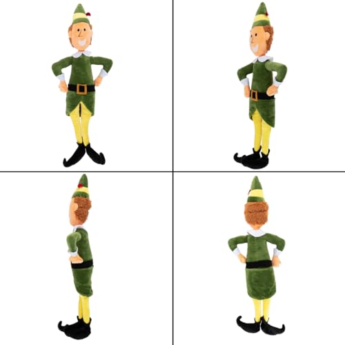 Image of Elf Buddy The Elf Movie Holiday Bedding Super Soft Plush Cuddle Pillow Buddy, One Size, (Officially Elf The Movie Product) By Franco