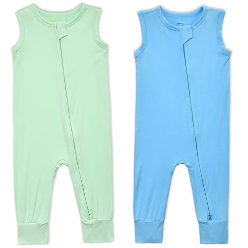 Baby Toddler Sleeveless Romper Summer Jumpsuit 0-24m
