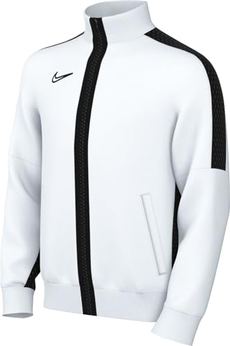 Nike Unisex Niños Jacket Y Nk Df Acd23 Trk Jkt K, Blanco, Negro, DR1695-100, L