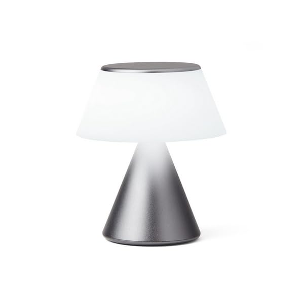 Lexon LUMA L Touch-Sensitive Bedside Lamp, Wireless Night Light with Dimming Function and Multi-Lamp Sync, 9 LED Colours - Image 4