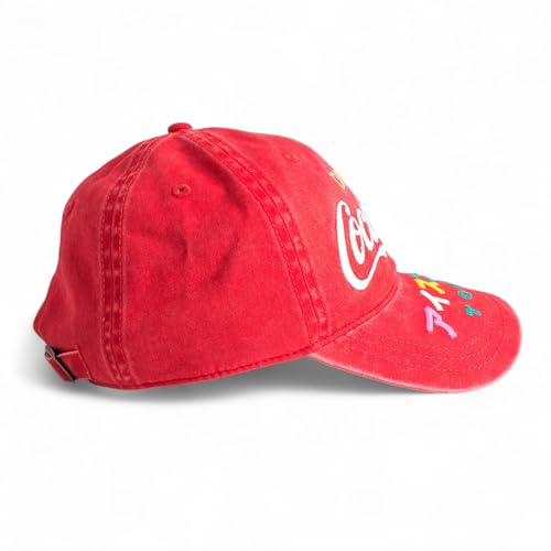 Image of AMERICAN NEEDLE Coke Coca Cola Unisex Adjustable Snapback Baseball Hat