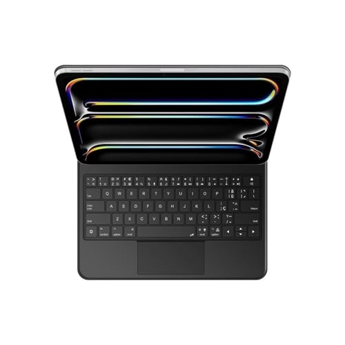 Teclado touchpoint control compatible con iPad Pro 11 y Air 11 M2 negro portugués