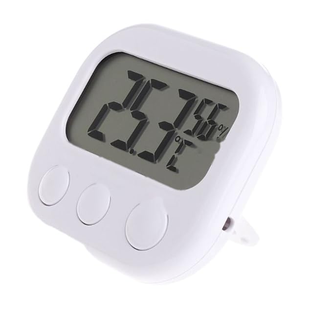 LCD Display Digital Indoor Hygrometer Temperature Humidity Meter Gauge Thermometer Barometer Weather Station