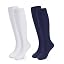2Pairs 05-White Navyblue