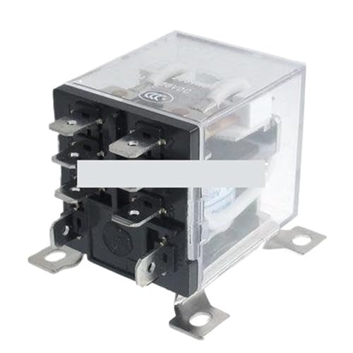 Relais de puissance 24VDC JQX-12F-2Z 30A DPDT à 8 broches pour circuit imprimé
