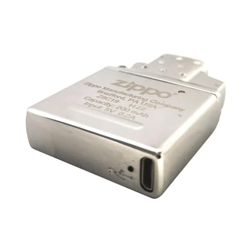 Encendedor Recargable Zippo Insert Metal Plateado miniatura 4