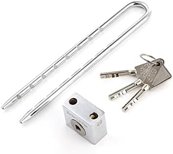 Miniatura 3 de Candado de grillete largo con candado de acero laminado impermeable candado cerradura de puerta cerradura de gabinete candado de haz largo 1.5
