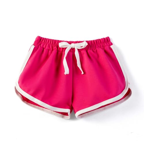 Boys Girls Athletic Jogger Shorts Pull-On Elastic Waist Jogger Short Pants Summer School Unifo𝐫m Active Shorts2