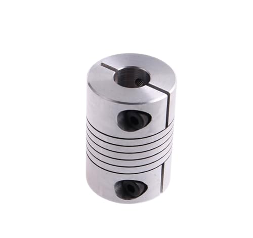 Rigid coupling,Stainless steel rigid coupling 1pcs D30L42 Flexible Coupling CNC Stepper Motor Coupler Connector 5/6/8/9.5/10/12/14/15mm Motor Flexible Couplers(6mm x 10mm)
