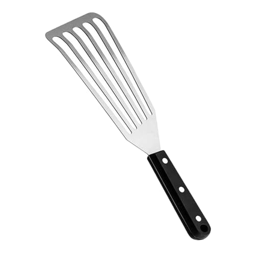 HYTROVE Spatola Inossidabile Per Cucina e Campeggio Utensile Multiuso Per Pesce Steak e Hamburger Facile Da Pulire e Riporre Per Ristoranti e Barbecue All Aperto