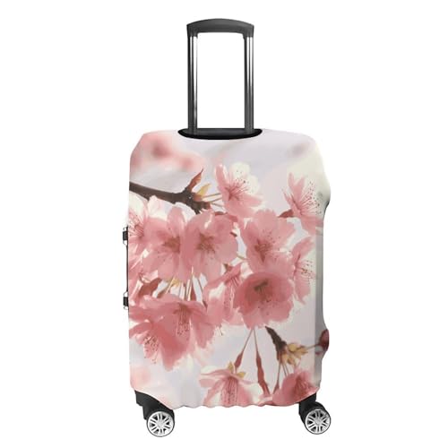 Cherry Blossom Printed Luggage Cover Protector, Fits 18-32 Inch Luggage4