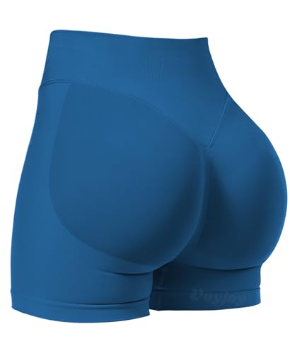 Image of VOYJOY Women Workout Impact Shorts 2.5 inch / 3.6 inch / 4.5 inch / 6 inch Scrunch Butt Booty | Tummy Control, High Waisted, Bike Short, Gentle Compression, for Women
