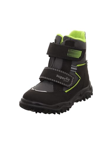 Superfit Jungen Husky Warm Gefütterte Gore-tex Schwarz/Hellgrün...
