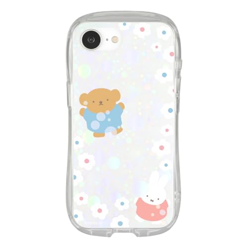 グルマンディーズ ミッフィー iPhone16e 対応 クリスタルクリアケース ミッフィー＆ボリス MF-578Bのサムネイル