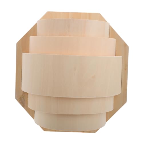 iplusmile Paralume Per Lampada Da Sauna Decorazione in Legno Traslucido Per Sauna Paralume Resistente Al Calore Accessorio Protettivo