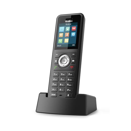 Teléfono inalámbrico resistente Yealink W59R, pantalla color 1.8 pulg miniatura 4