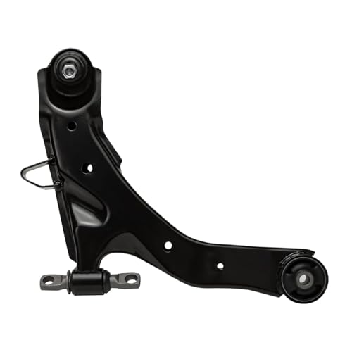Image of Detroit Axle - 8pc Front End Kit for 2001 2002 2003 2004 2005 2006 Hyundai Elantra, 2 Lower Control Arms with Ball Joint Assembly 4 Inner Outer Tie Rod Ends 2 Boots Replacement