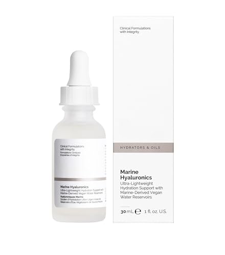Generic The 'Ordinary' Marine Hyaluronics 30ml Ultra Light Hydration Support with Marine Derived Vegan Water Reservoirs