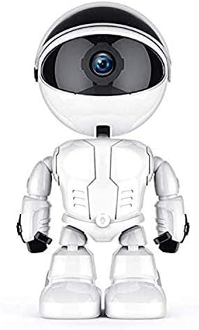 KuWFi Cámara IP WiFi 1080P Monitor de Bebé Cámara de Vigilancia Automática para Robot de Seguridad del Hogar Cámara IP Inalámbrica Monitor de Mascotas