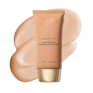 LAURA GELLER NEW YORK Quench-n-Tint Hydrating Foundation – Light/Medium – Sheer to Light Buildable Coverage – Natural Glow Finish – Lightweight Formula with Hyaluronic Acid