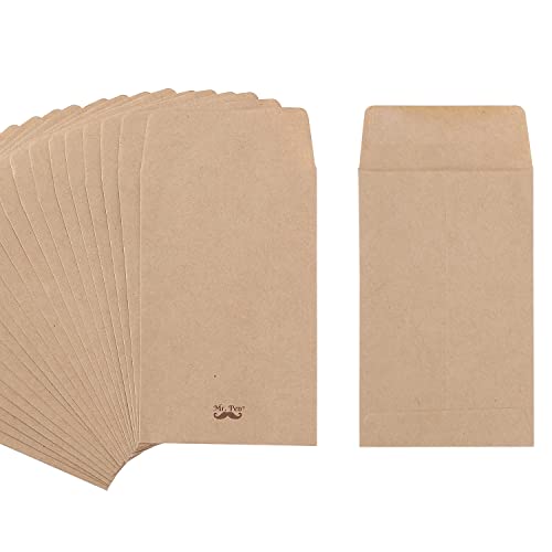 Mr. Pen- Kraft Coin Envelopes, 2.25″ x 3.5″, 100...
