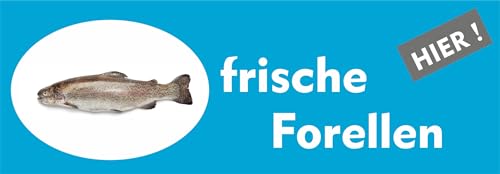 Banner frische Forellen