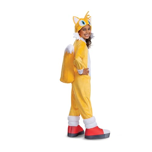 Disfraz Sonic 2 Tails para niños talla 7/8 miniatura 3