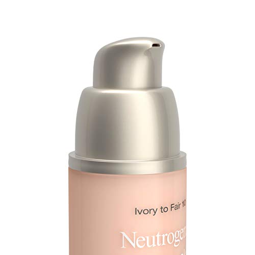 Johnson & Johnson Neutrogena Healthy Skin Enhancer Sheer Face Tint with Retinol & Broad Spectrum SPF 20 Sunscreen for Younger Looking Skin, 3-in-1 Daily Enhancer, Non-Comedogenic, Ivory to Fair 10, 1 fl. oz