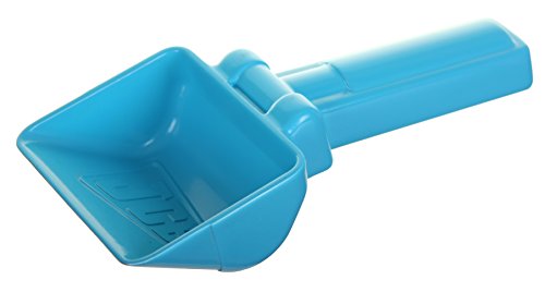 Wader 4034 - JCB Kipper Dexter mit Schaufel, Pylone und JCB Sandform, ab 12 Monaten, ca. 34 cm – Bild 7