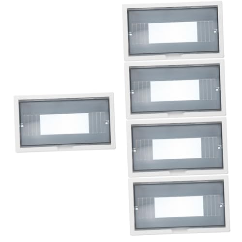 Couvercle du coffret électrique Ciieeo en plastique étanche pour disjoncteur (5 pièces)