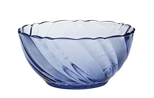 H&H Pengo 6103255 – Cuencos, Cristal, 12 cm, Azul, 1 unidad