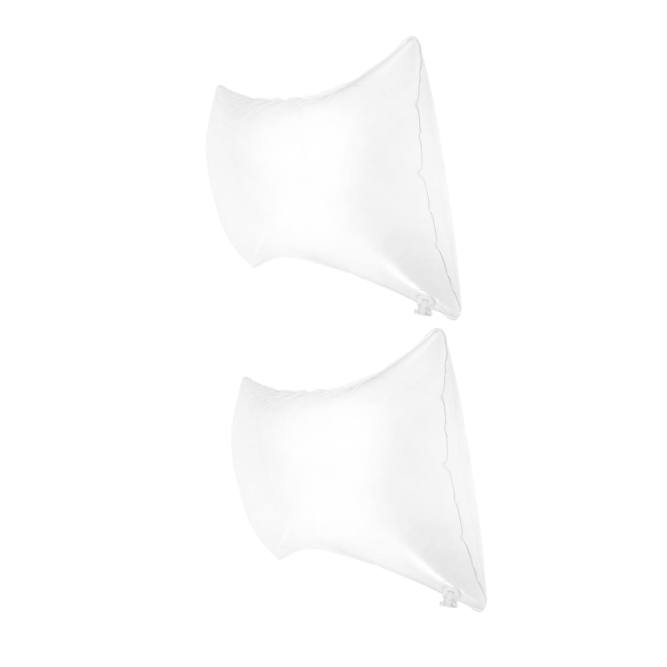 IWOWHERO 2pcs Inflatable Camping Pillow Lightweight Outdoor Pillow Inserts Decorative Throw for Travel
