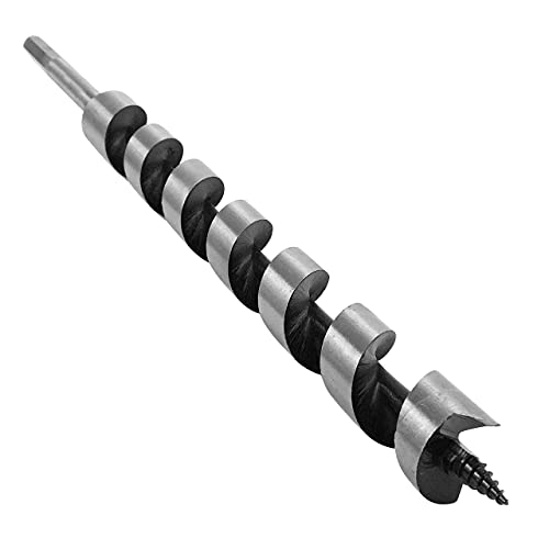 Somada 7/8-Inch X 12-Inch Auger Drill Bit For Wood, Hex Shank 3/8-Inch, Ship Auger Long Drill Bit For Soft And Hard Wood, Plastic, Drywall And Composite Materials #TOP6
