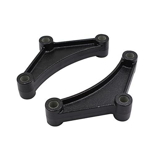 LOSTAR Trailer Axle Shackle Kit for 1-3/4\" Wide Double Eye Springs Tandem Axle Suspension