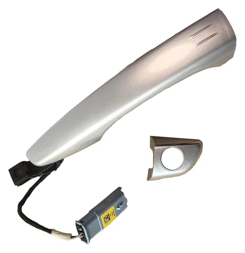 Poignée de porte extérieure pour Peugeot 508 408 et Citroën C5 C6 argent