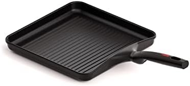 Valira Black Induction Grill Pan 28x28 Cm, 28 x 28 cm