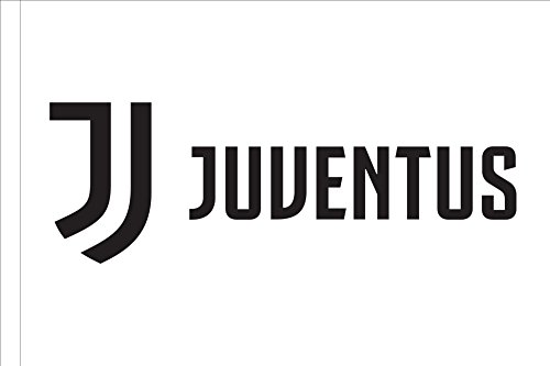 Drapeau Juventus blanc 100 x 140 cm pour salon et stade