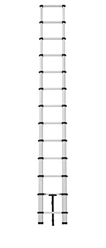 Cosco 20313T1ASE Smartclose Telescoping Aluminum Ladder, (300-Pound Capacity, 12.5 ft. ladder with 16 ft. Max Reach)